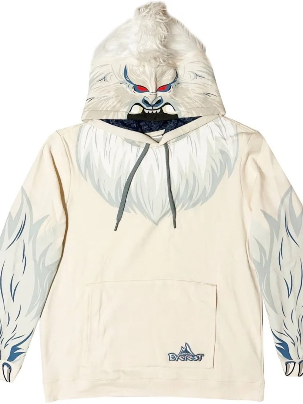 Disney Parks Everest Yeti Pullover Hoodie Adult Large Animal Kingdom Collector